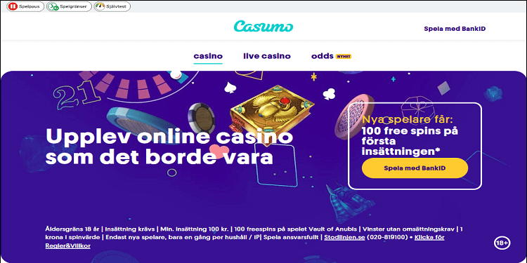 Casumo Casino SV